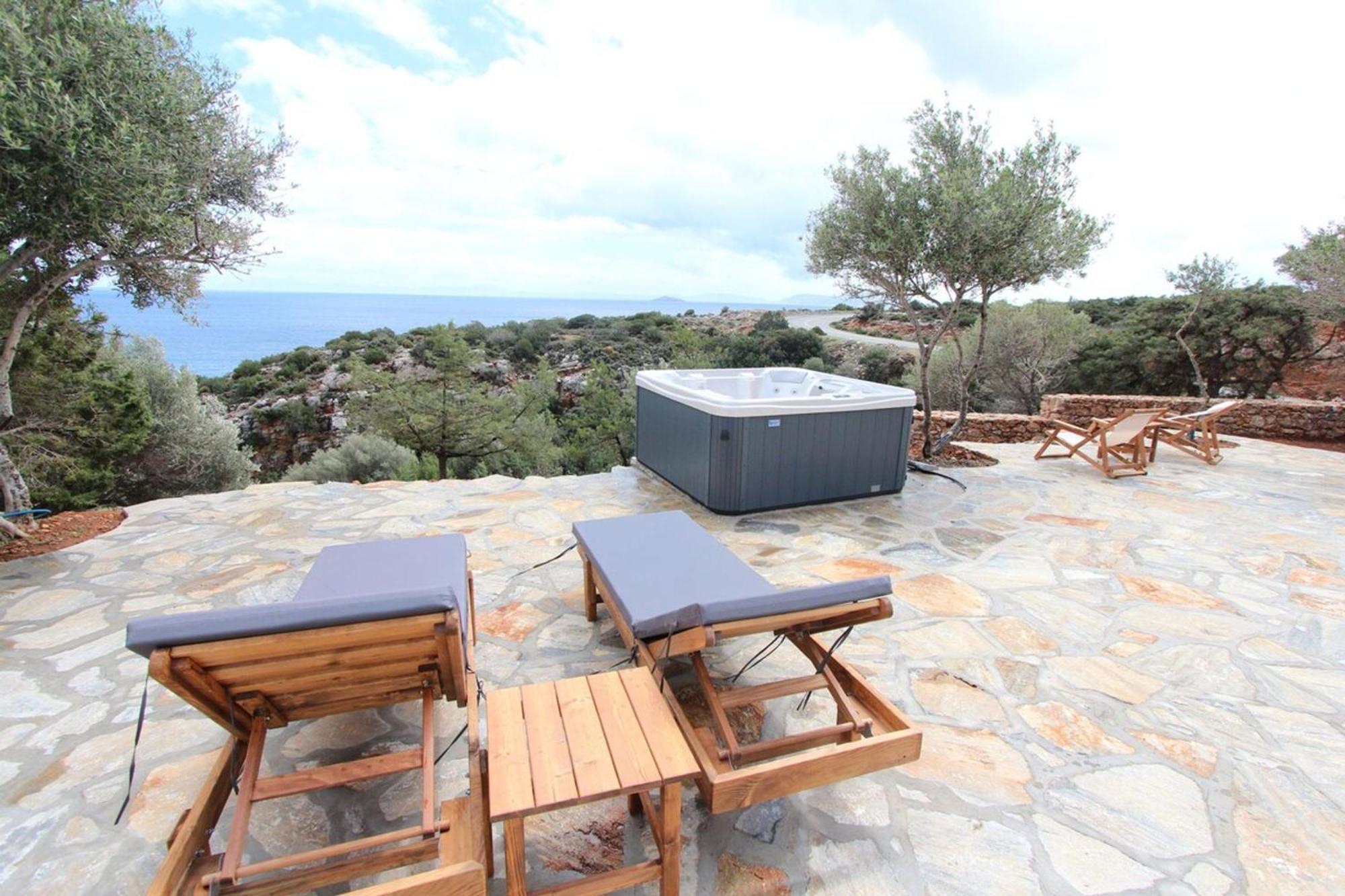 Villa Rouvis With Outdoor Hot Tub Ligaridia 외부 사진